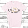 Music Shirt, Gift For Choir, Choir Director, All We Need Is Choir (Sun Design) Unisex Jersey Short-Sleeve T-Shirt