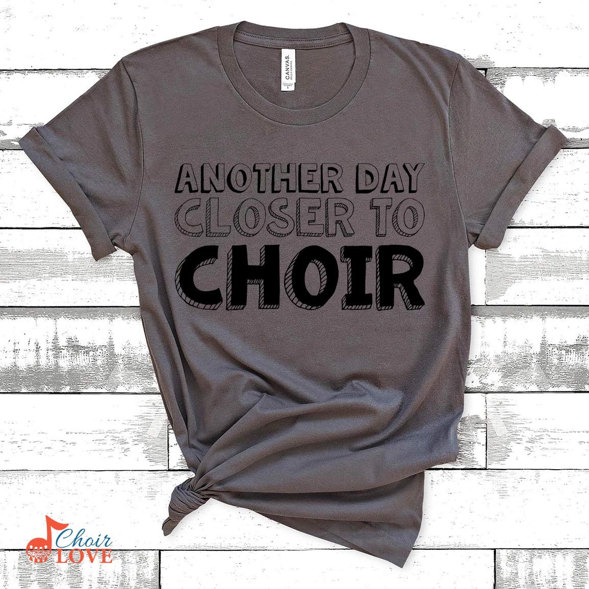 Music Gift, Gifts For Singer, Choir, Music Lover, Chorus, Another Day Closer To Choir Unisex Jersey Short-Sleeve T-Shirt