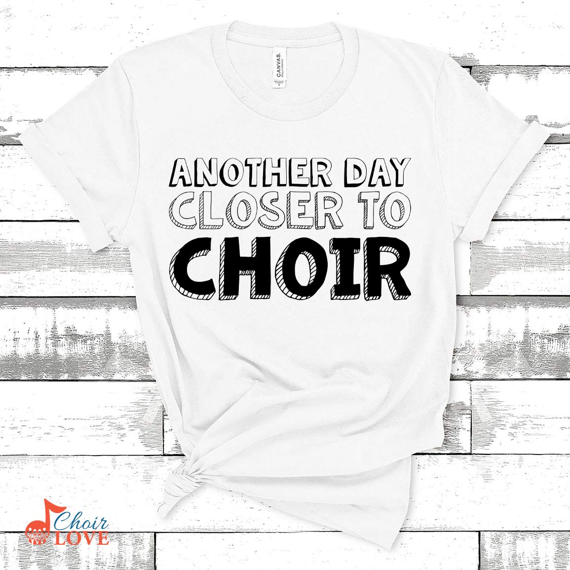 Music Gift, Gifts For Singer, Choir, Music Lover, Chorus, Another Day Closer To Choir Unisex Jersey Short-Sleeve T-Shirt