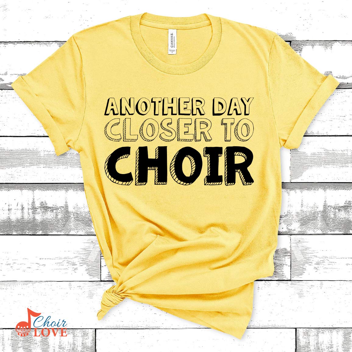 Music Gift, Gifts For Singer, Choir, Music Lover, Chorus, Another Day Closer To Choir Unisex Jersey Short-Sleeve T-Shirt