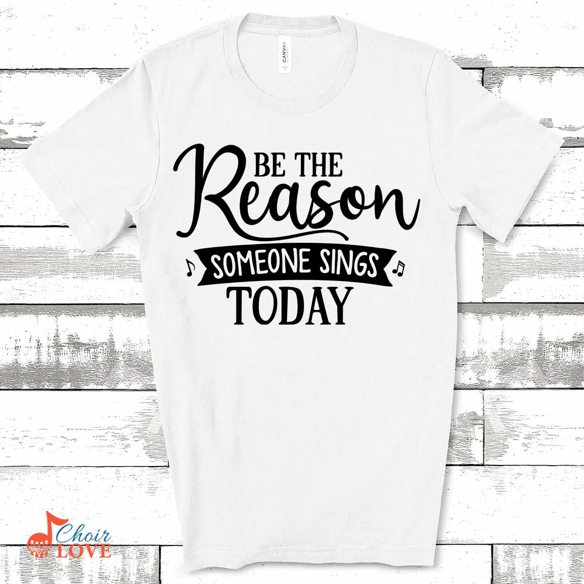 Music Gift, Gifts For Singer, Choir, Music Teacher, Be The Reason Someone Sings Today Unisex Jersey Short-Sleeve T-Shirt