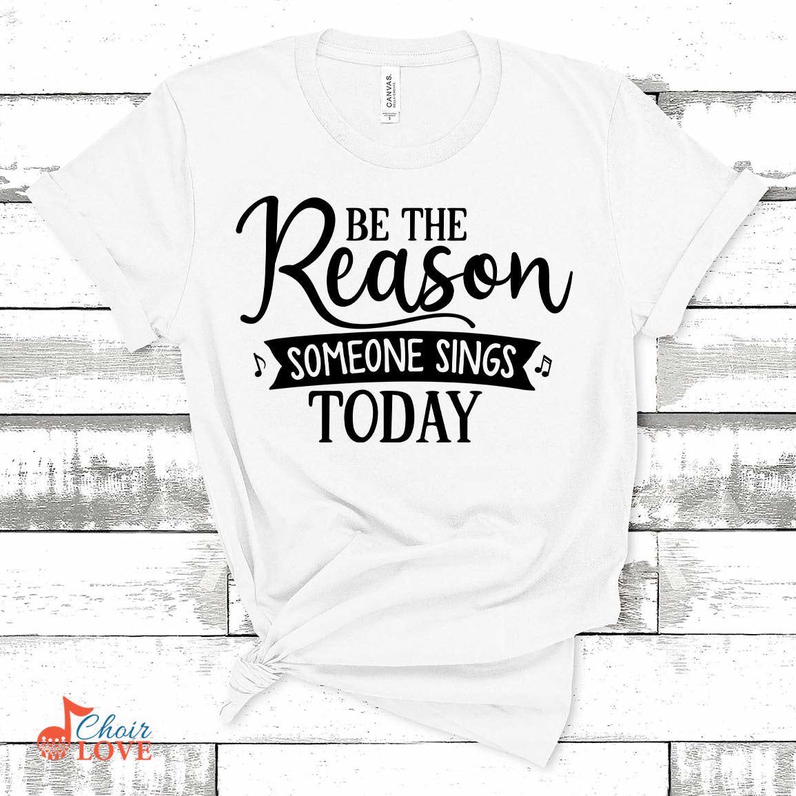 Music Gift, Gifts For Singer, Choir, Music Teacher, Be The Reason Someone Sings Today Unisex Jersey Short-Sleeve T-Shirt