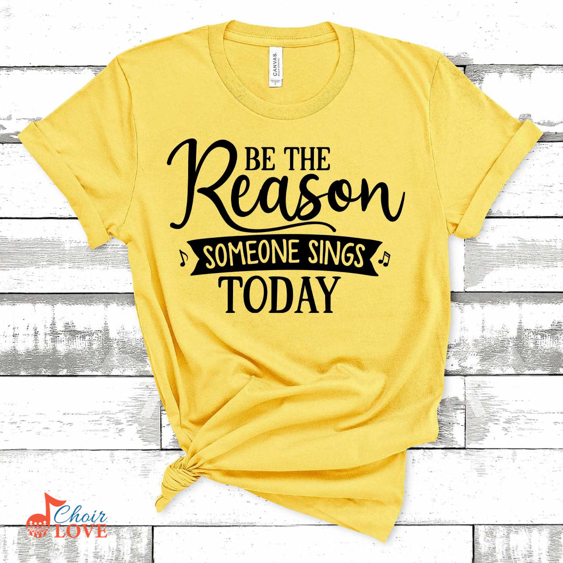 Music Gift, Gifts For Singer, Choir, Music Teacher, Be The Reason Someone Sings Today Unisex Jersey Short-Sleeve T-Shirt