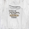 Musician Gift, Choir Singer Gift, Be The Reason (Leopard Design) Pullover Hoodie