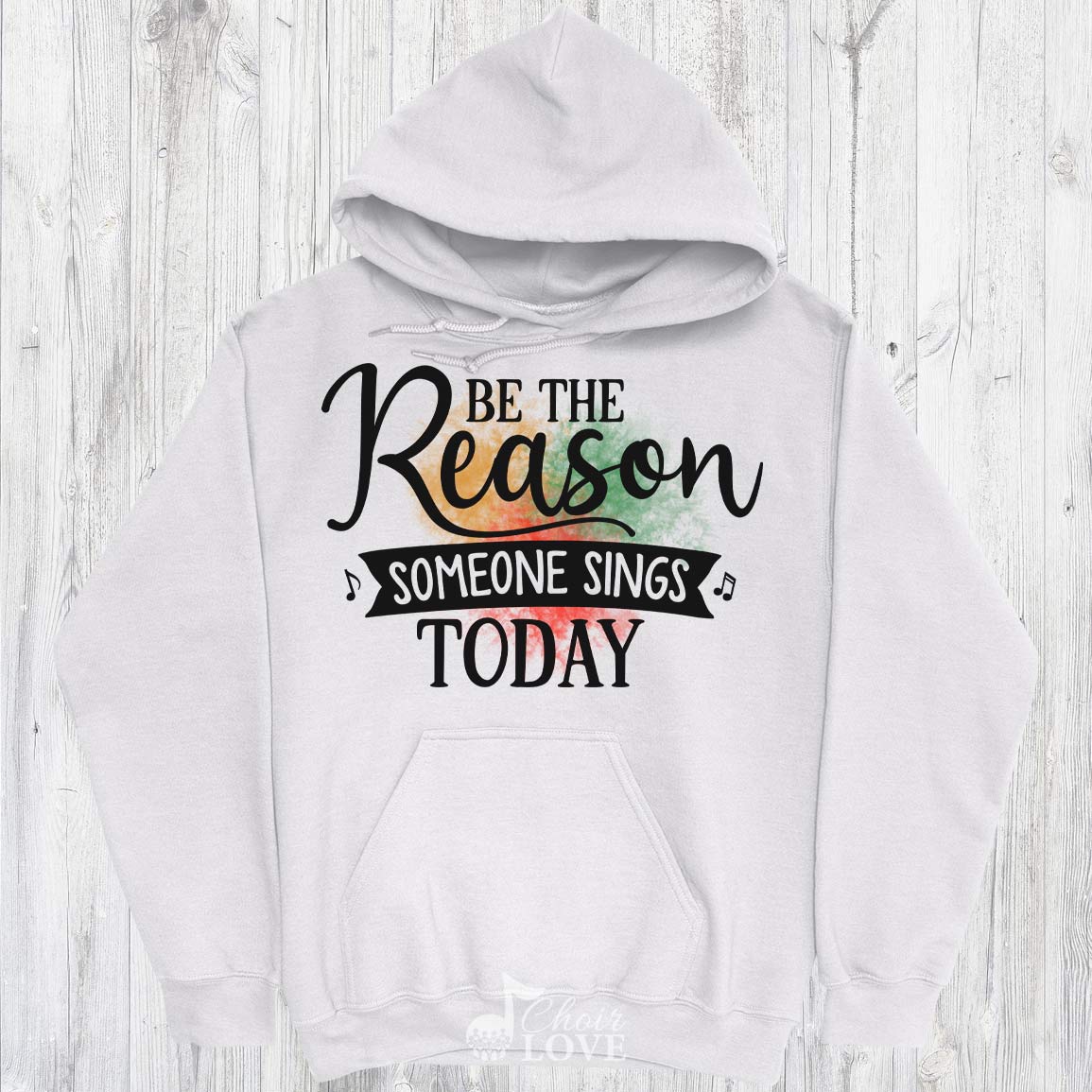 Gift For Singer, Vocalist, Choir, Be The Reason Someone Sings Today Pullover Hoodie