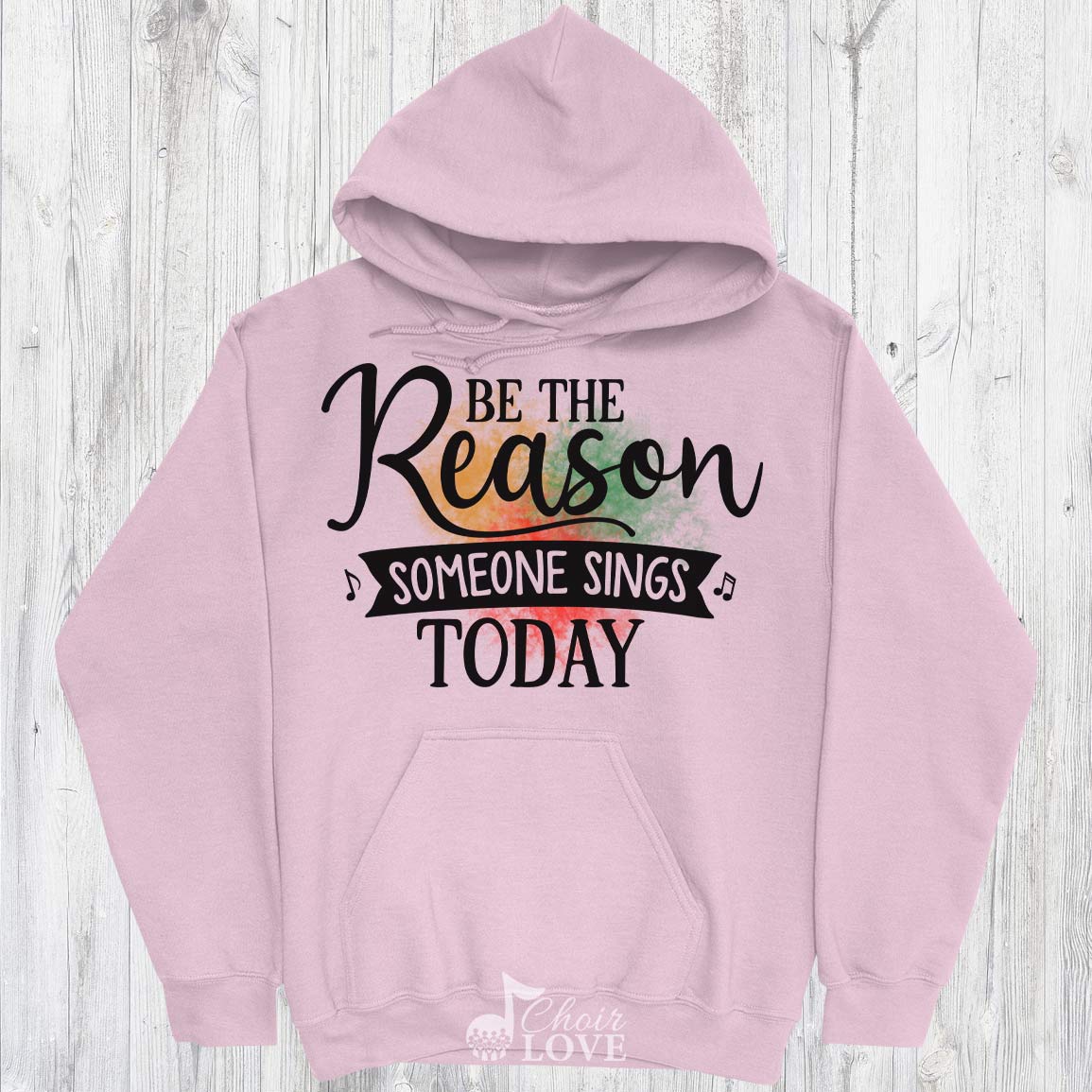 Gift For Singer, Vocalist, Choir, Be The Reason Someone Sings Today Pullover Hoodie