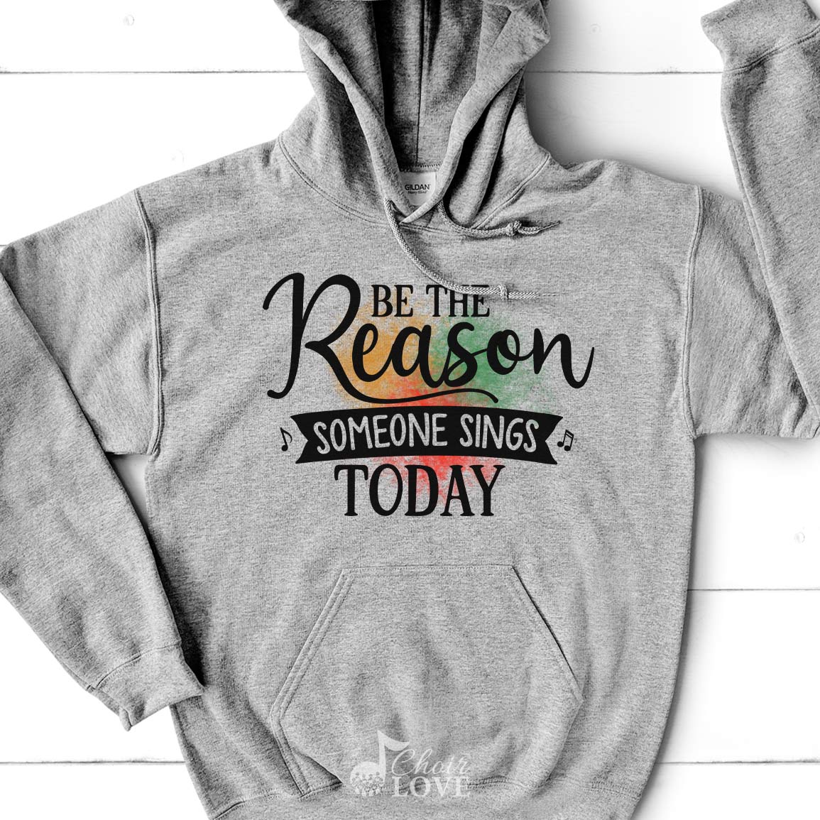 Gift For Singer, Vocalist, Choir, Be The Reason Someone Sings Today Pullover Hoodie