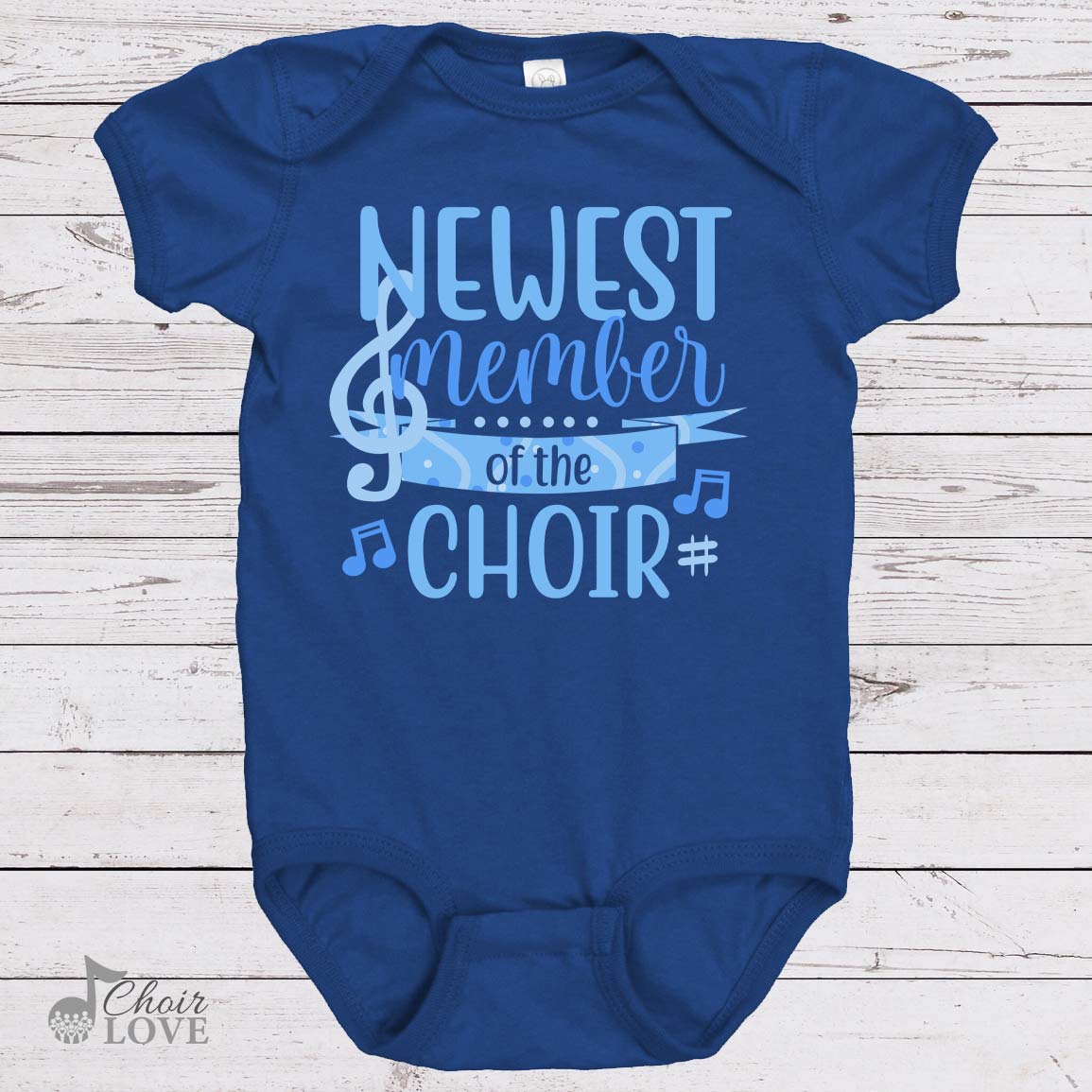 Gift For Baby, Baby Gift, Singing Gift, Newest Member Of The Choir Baby Bodysuit