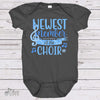 Gift For Baby, Baby Gift, Singing Gift, Newest Member Of The Choir Baby Bodysuit