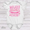 Baby Gift, Gift For Baby, Singing Gift, Newest Member Of The Choir Baby Bodysuit