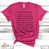 Music Gift, Gifts For Singer, Choir, Church Choir, Chorus, Choir Anthem 10 Commandments Unisex Jersey Short-Sleeve T-Shirt