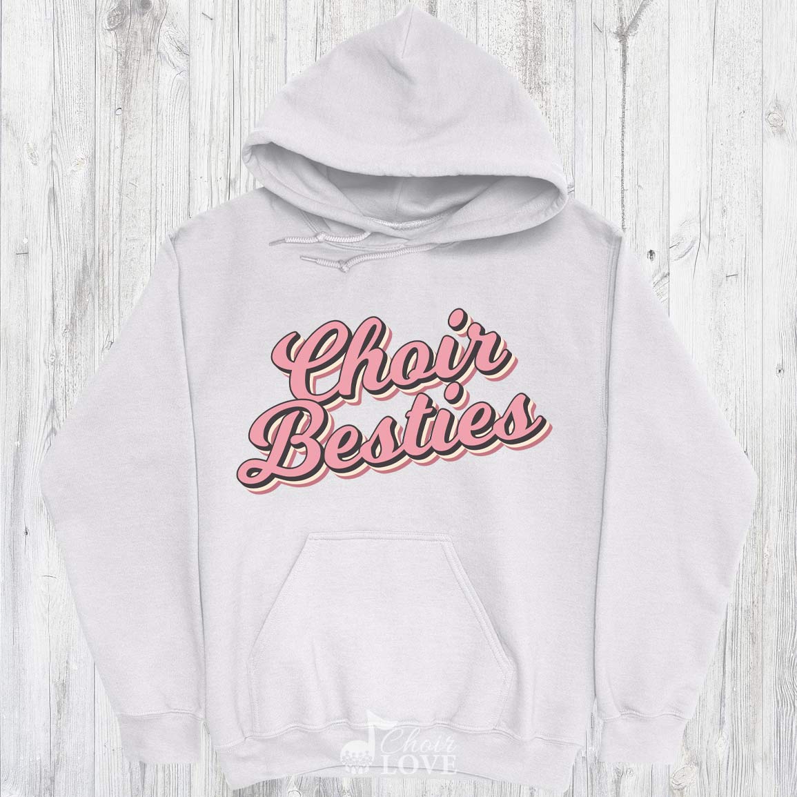 Choir Besties Pullover Hoodie, Best Friend Gift, Gift For Singers, Choir Gift