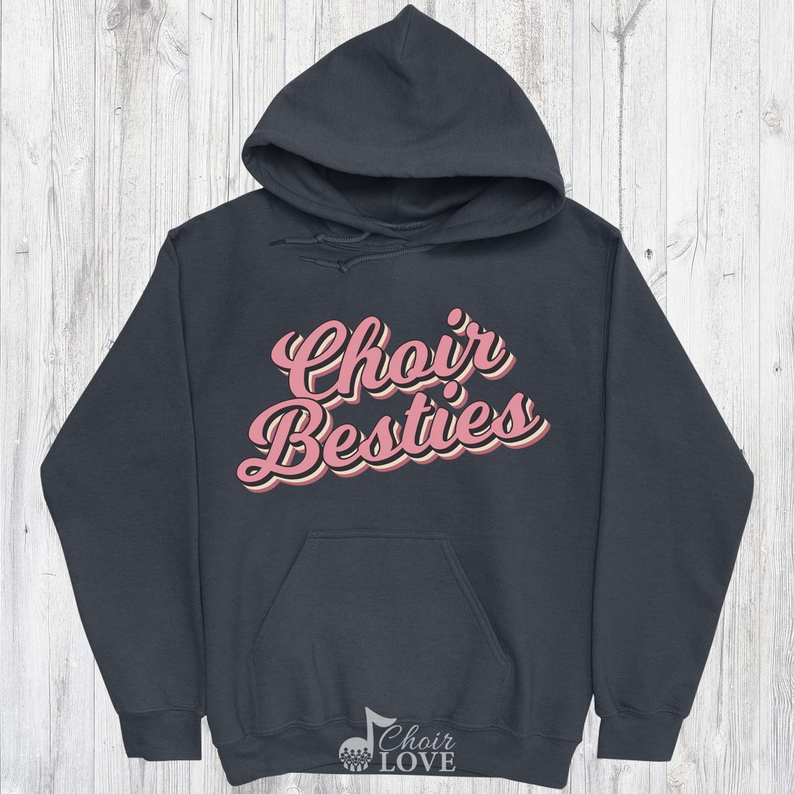 Choir Besties Pullover Hoodie, Best Friend Gift, Gift For Singers, Choir Gift