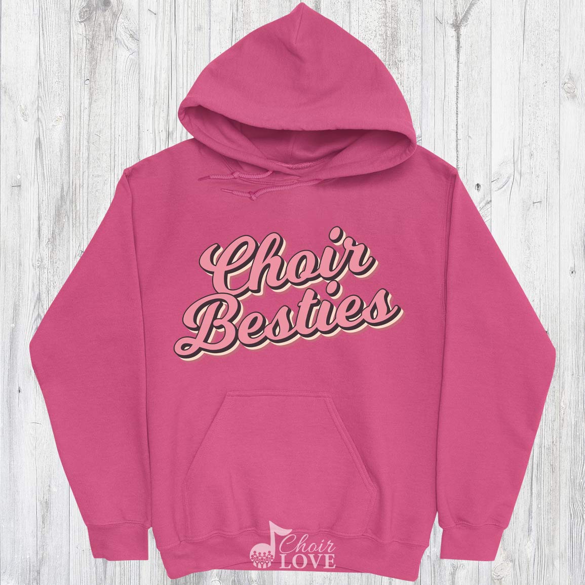 Choir Besties Pullover Hoodie, Best Friend Gift, Gift For Singers, Choir Gift