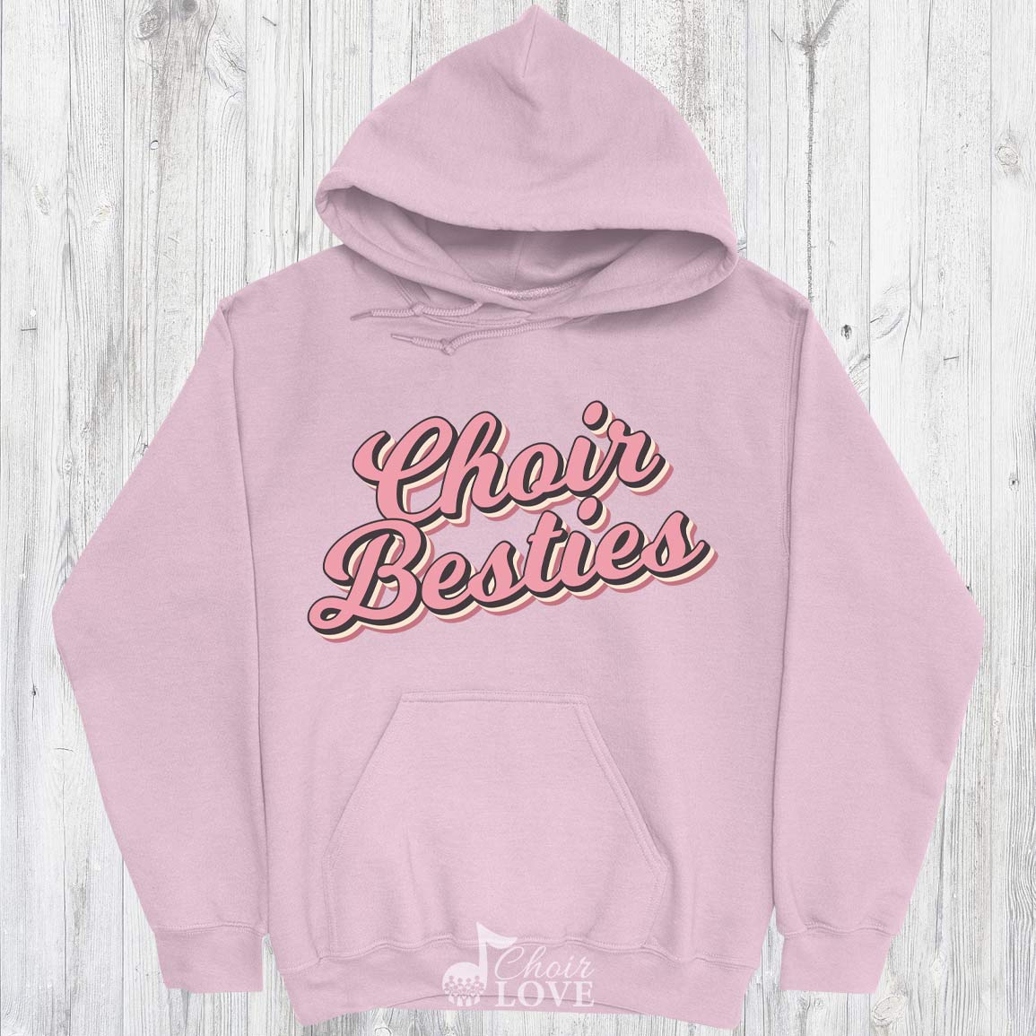 Choir Besties Pullover Hoodie, Best Friend Gift, Gift For Singers, Choir Gift