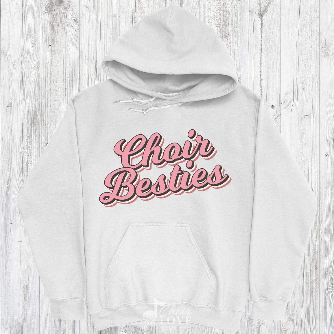 Choir Besties Pullover Hoodie, Best Friend Gift, Gift For Singers, Choir Gift