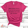 Music Gift, Gifts For Singer, Choir, Musical Theatre, Chorus, Choir Humor In 4 Parts Unisex Jersey Short-Sleeve T-Shirt