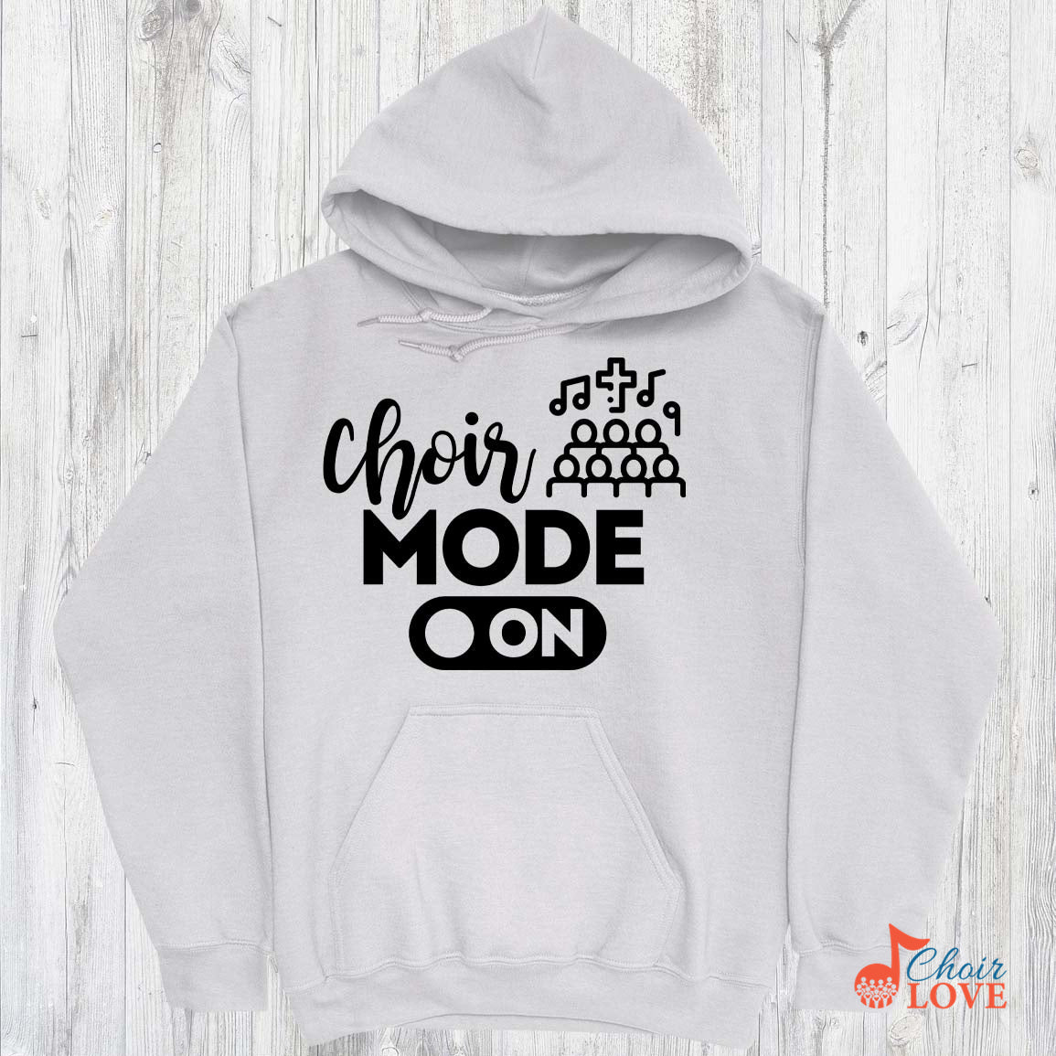 Music Gift, Gifts For Singer, Choir, Musical Theatre, Music Shirt, Gamer Shirt, Choir Mode On Pullover Hoodie