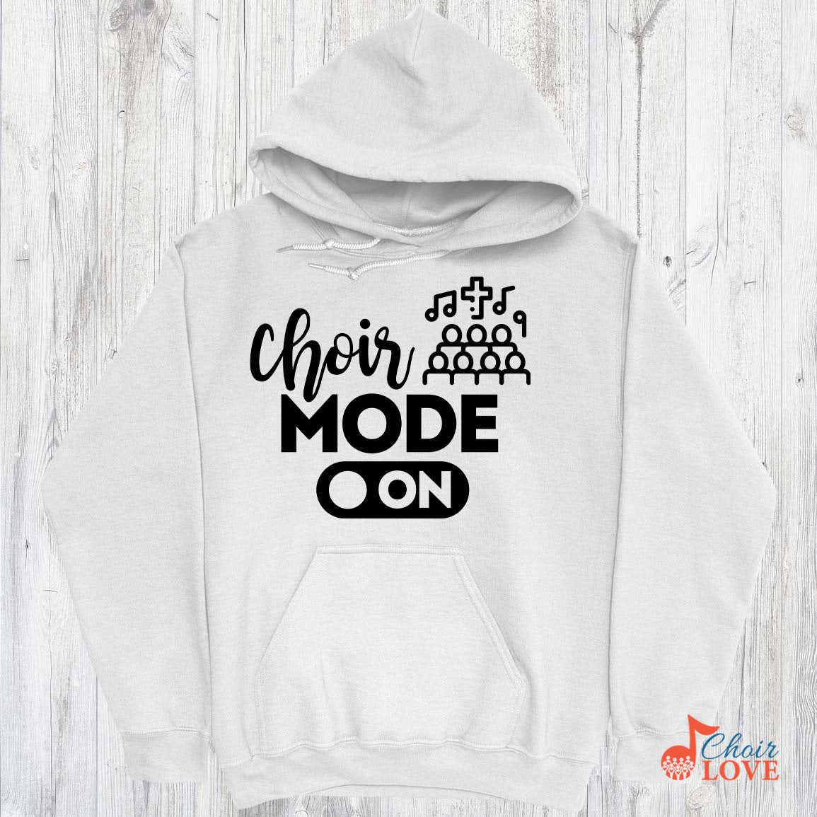 Music Gift, Gifts For Singer, Choir, Musical Theatre, Music Shirt, Gamer Shirt, Choir Mode On Pullover Hoodie