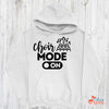 Music Gift, Gifts For Singer, Choir, Musical Theatre, Music Shirt, Gamer Shirt, Choir Mode On Pullover Hoodie