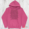 Music Gift, Gifts For Singer, Choir, Musician, Chorale, Choir Practice 10 Commandments Unisex Pullover Hoodie