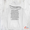 Music Gift, Gifts For Singer, Choir, Musician, Chorale, Choir Practice 10 Commandments Unisex Pullover Hoodie