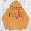 Gift For Choir, Singer Gift, Choir Director, Choir Quarter Note Pullover Hoodie