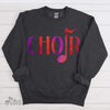 Gift For Choir, Singer Gift, Choir Director, Choir Quarter Note Crewneck Pullover Sweatshirt