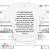 Music Gift, Gifts For Singer, Choir, Choir Master, Choir Singing 10 Commandments Unisex Jersey Short-Sleeve T-Shirt