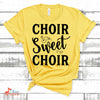 Music Gift, Gifts For Singer, Choir, Musical Theatre, Music Shirt, Choir Sweet Choir Unisex Jersey Short-Sleeve T-Shirt