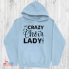 Music Gift, Gifts For Singer, Choir, Musical Theatre, Ensemble, Choral Singing, Crazy Choir Lady Pullover Hoodie