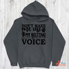 Music Gift, Gifts For Singer, Choir, Musical Theatre, Music Shirt, Don't Make Me Use My Belting Voice Pullover Hoodie