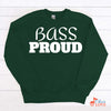 Music Gift, Gifts For Singer, Choir, Musician, Barbershop, Chorus Shirt, Bass Proud Unisex Crewneck Pullover Sweatshirt