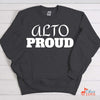 Music Gift, Gifts For Singer, Choir, Musical Theatre, Music Shirt, Alto Proud Unisex Crewneck Pullover Sweatshirt