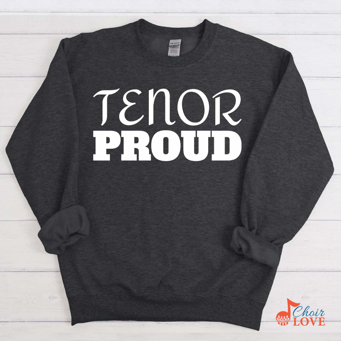 Music Gift, Gifts For Singer, Tenor, Soloist, Choir, Musical Theatre, Tenor Proud Unisex Crewneck Pullover Sweatshirt