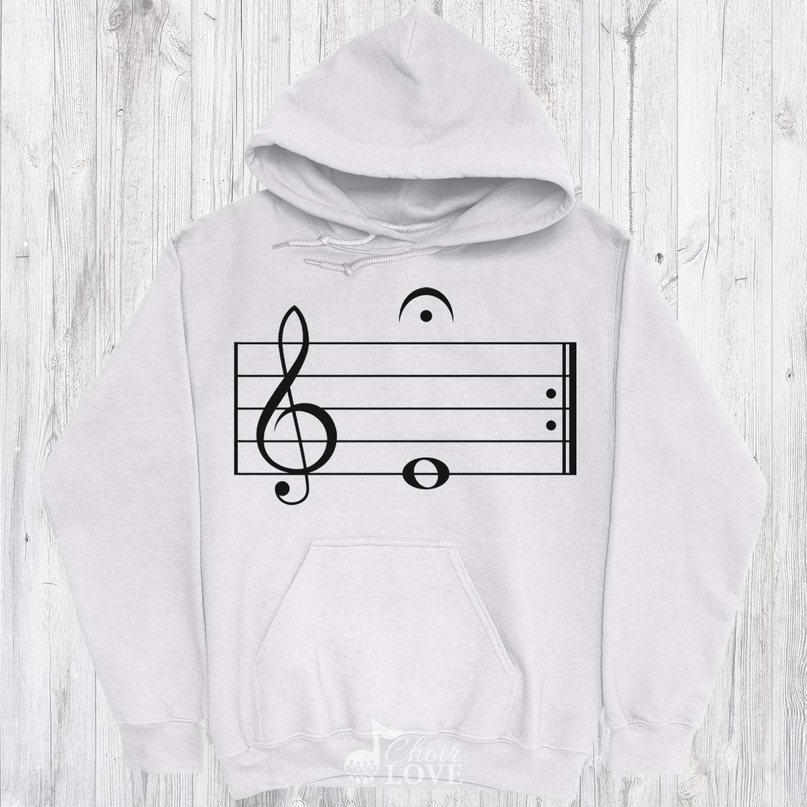 Gift For Choir, Gift For Singers, Music Gift, Hold Mi Pullover Hoodie 8 oz.