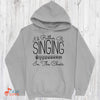 Music Gift, Gifts For Singer, Choir, Chorister, Musician, I'd Rather Be Singing In The Choir Crewneck Pullover Sweatshirt