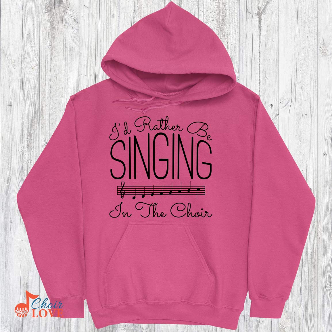 Music Gift, Gifts For Singer, Choir, Chorister, Musician, I'd Rather Be Singing In The Choir Crewneck Pullover Sweatshirt