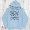 Music Gift, Gifts For Singer, Choir, Chorister, Musician, I'd Rather Be Singing In The Choir Crewneck Pullover Sweatshirt