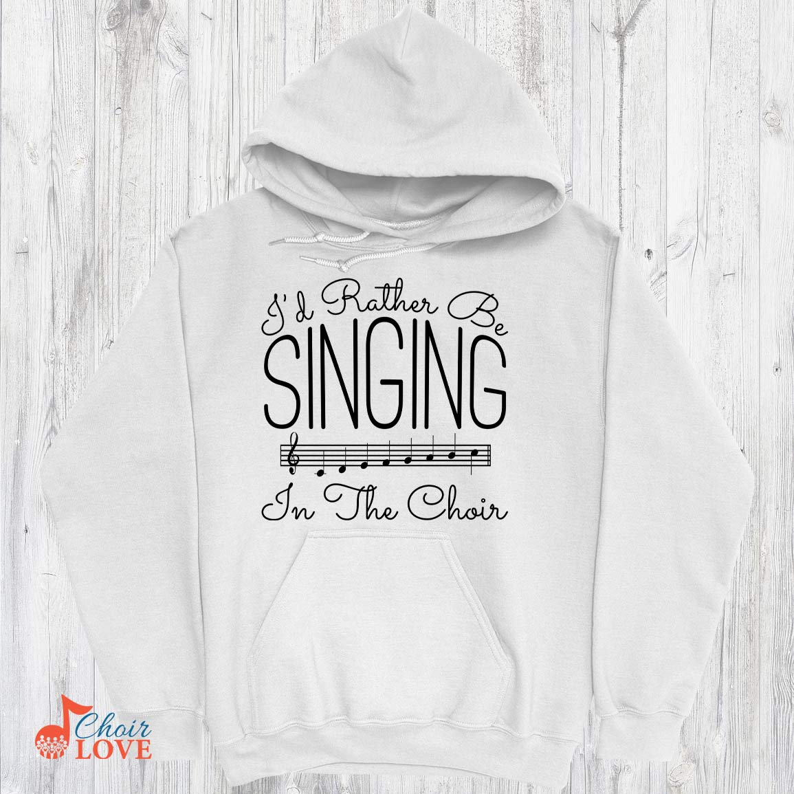 Music Gift, Gifts For Singer, Choir, Chorister, Musician, I'd Rather Be Singing In The Choir Crewneck Pullover Sweatshirt