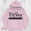 Music Gift, Gifts For Singer, Choir, Music Director, Chorus Master, I'm Not Bossy I'm The Choir Director Pullover Hoodie