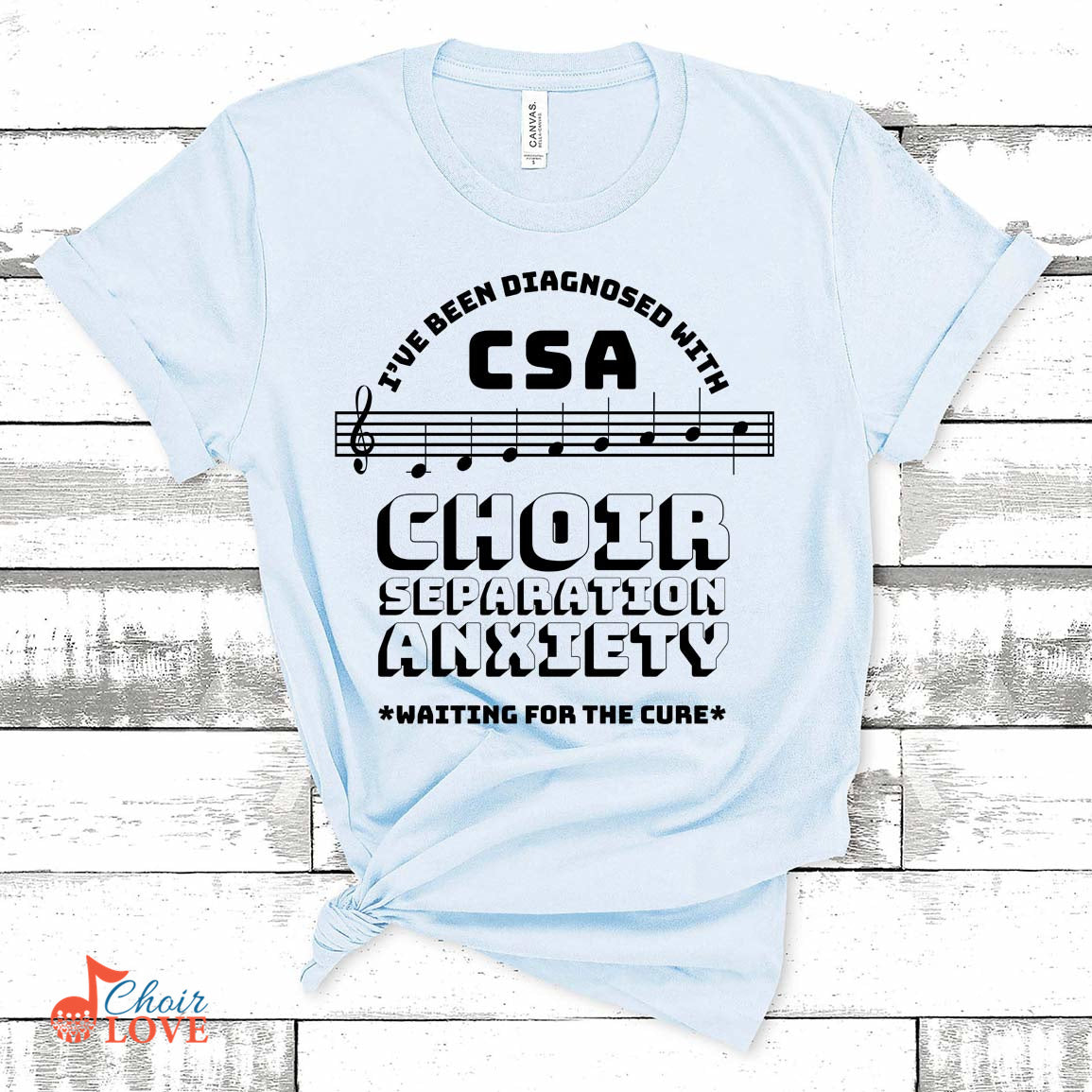 Music Gift, Gifts For Singer, Choir, Chorister, Vocalist, Choir Director, I've Been Diagnosed With Unisex Jersey Short-Sleeve T-Shirt