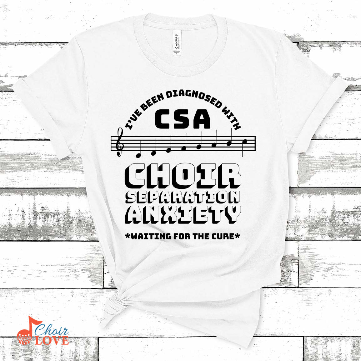 Music Gift, Gifts For Singer, Choir, Chorister, Vocalist, Choir Director, I've Been Diagnosed With Unisex Jersey Short-Sleeve T-Shirt