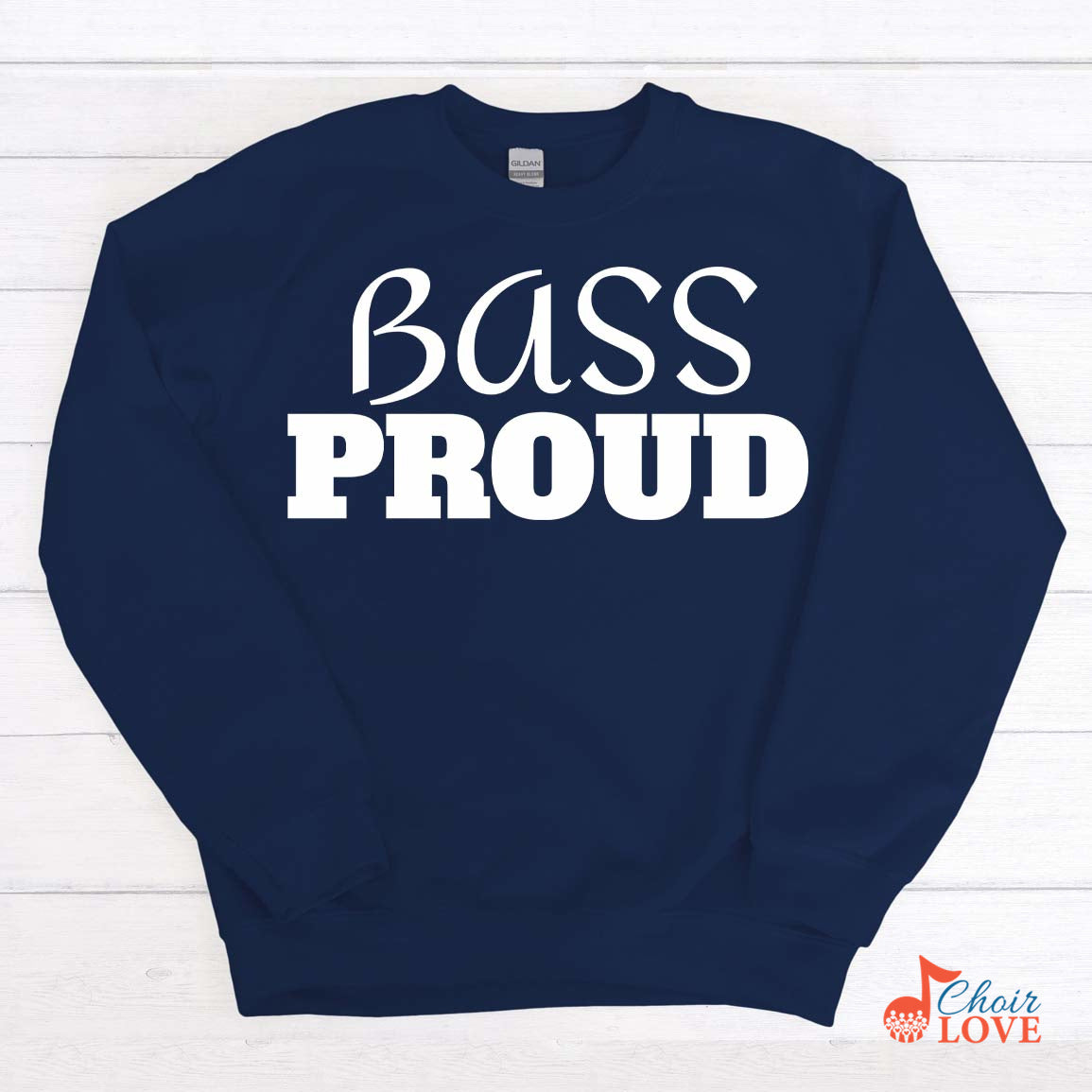 Music Gift, Gifts For Singer, Choir, Musician, Barbershop, Chorus Shirt, Bass Proud Unisex Crewneck Pullover Sweatshirt