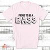 Music Gift, Gifts For Singer, Bass Singer, Choir, Musical Theatre, Proud To Be A Bass Unisex Jersey Short-Sleeve T-Shirt