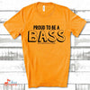 Music Gift, Gifts For Singer, Bass Singer, Choir, Musical Theatre, Proud To Be A Bass Unisex Jersey Short-Sleeve T-Shirt