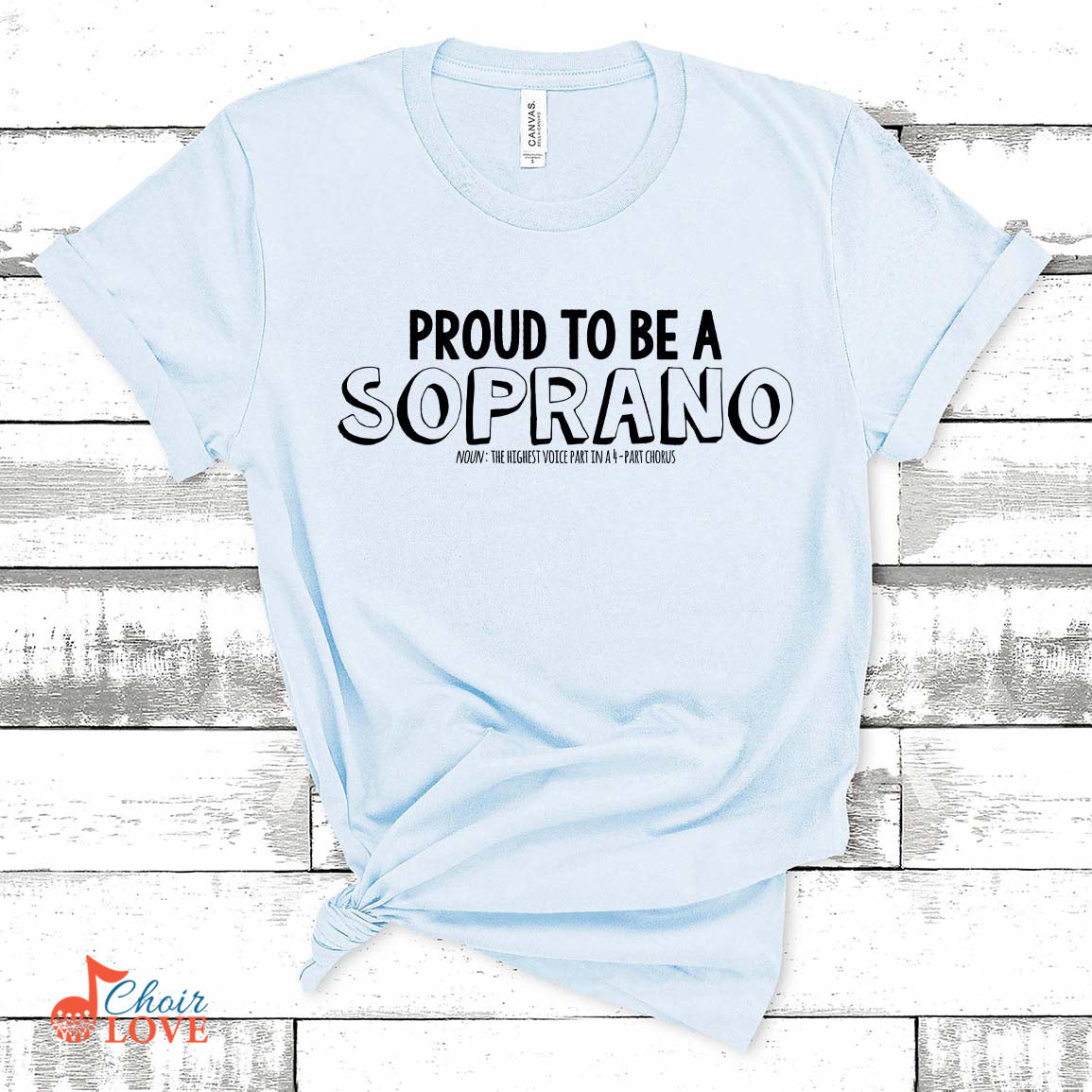 Music Gift, Gifts For Singer, Soloist, Choir, Musical Theatre, Proud To be A Soprano Unisex Jersey Short-Sleeve T-Shirt