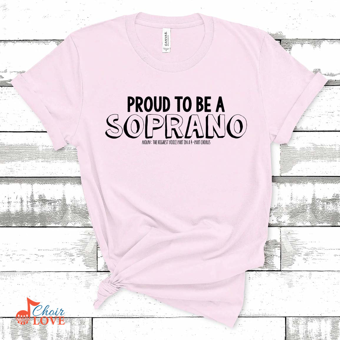 Music Gift, Gifts For Singer, Soloist, Choir, Musical Theatre, Proud To be A Soprano Unisex Jersey Short-Sleeve T-Shirt