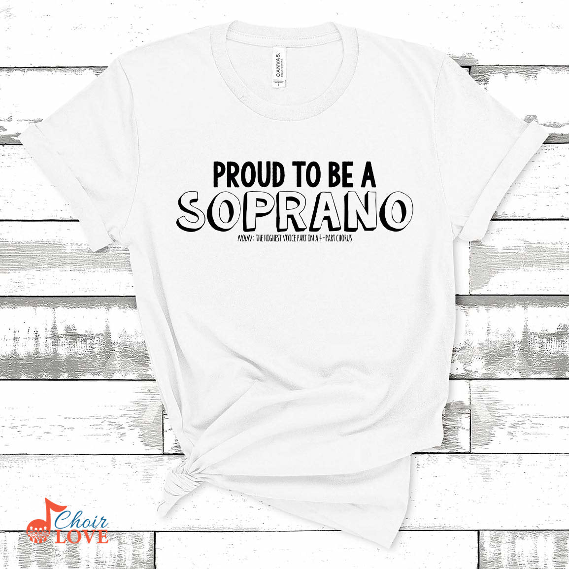 Music Gift, Gifts For Singer, Soloist, Choir, Musical Theatre, Proud To be A Soprano Unisex Jersey Short-Sleeve T-Shirt