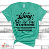 Music Gift, Gifts For Singer, Choir, Musical Theatre, Sing Like One Is Listening Except The Choir Director Unisex Jersey Short-Sleeve T-Shirt